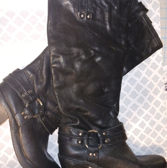 COPY - Frye harness tall black boots - Picture 1 of 7